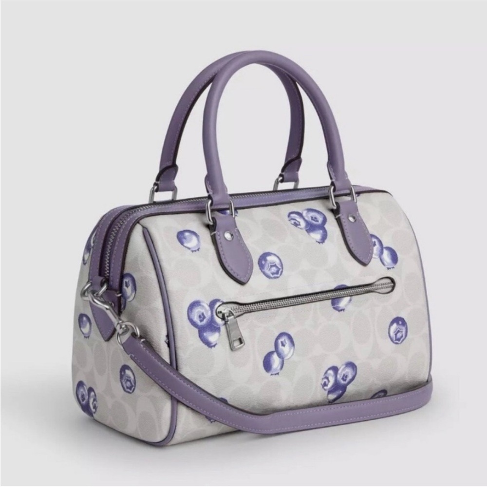 Coach 2024 Teri Rowan Satchel w/matching wristlet NWT - Picture 7 of 17